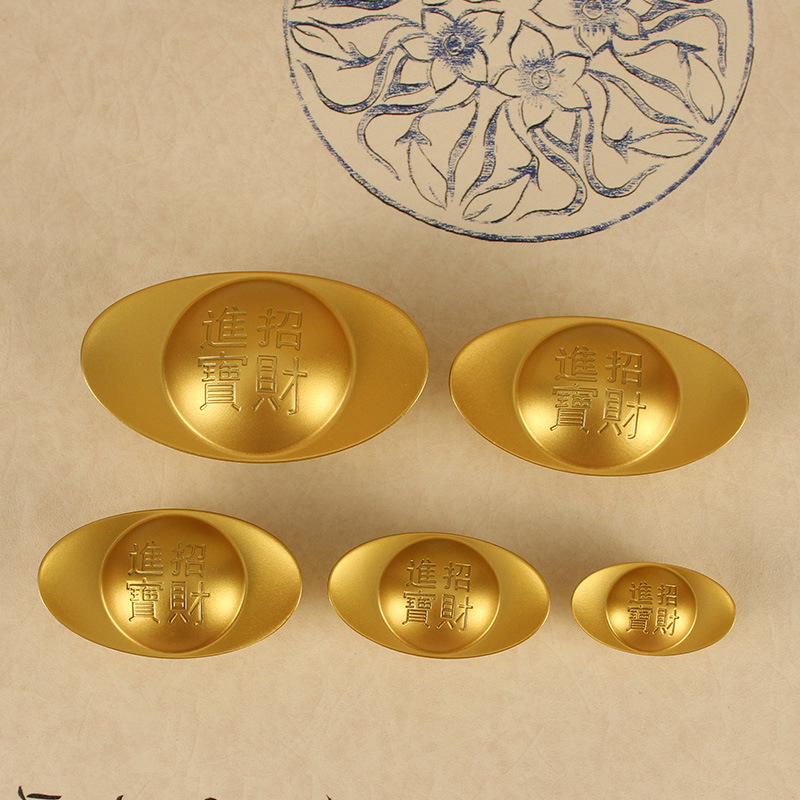 Ingot-Set - Wealth Guard Statue & Auspicious Coin Fusion