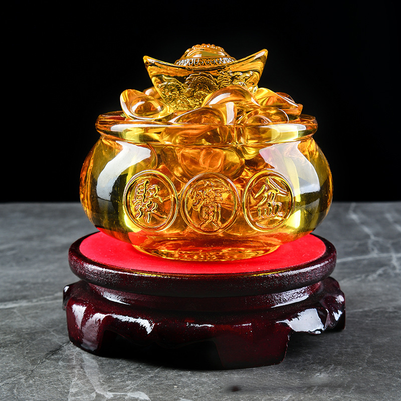 64 hexagrams Money Frog Bowl